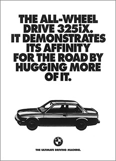 BMW print ad