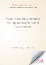 The Massachusetts Review print ad 10