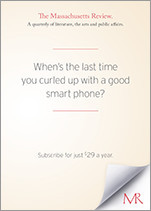 The Massachusetts Review print ad 1