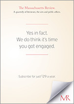 The Massachusetts Review print ad 4