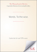 The Massachusetts Review print ad 7